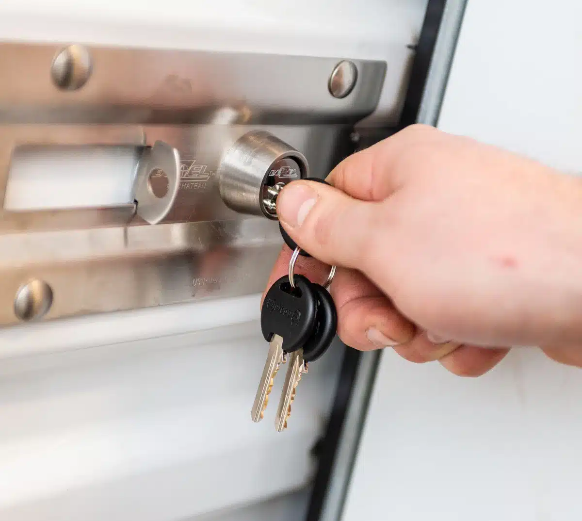 Key to unlock the storage compartment - how to pack your storage unit